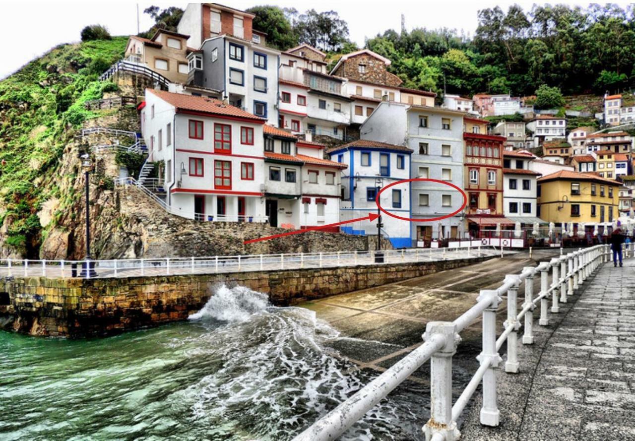 La Nana Del Mar / The Lullaby Of The Sea On Old Harbour Daire Cudillero Dış mekan fotoğraf